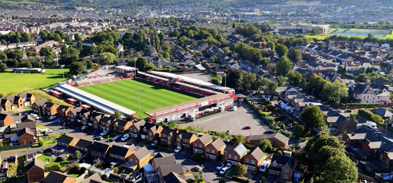 Bandiera Da Calcio Accrington Stanley 5'x3' (150 Cm X 90 Cm - Foto 5